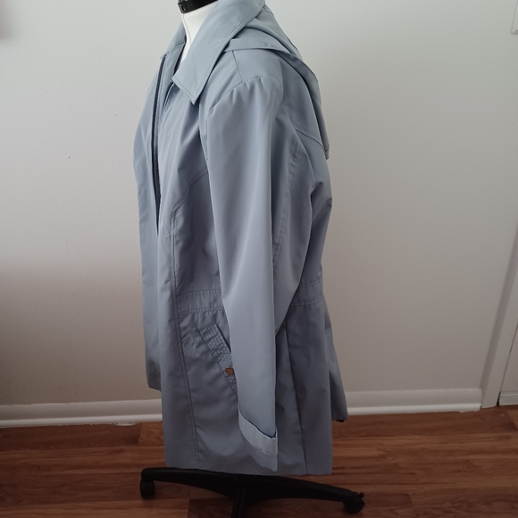 Women's 2x Breckenridge Fall ir Spring jacket in light blue gray - Picture 2 of 6